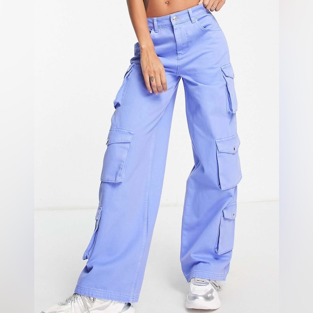 Women's Lavender Cargo Pants